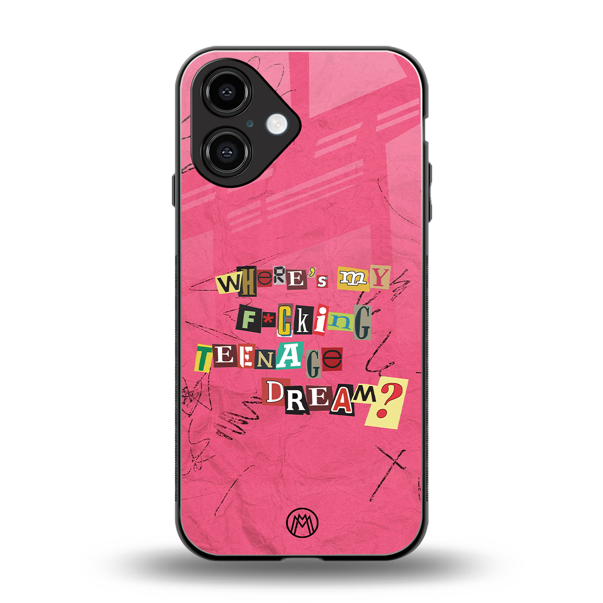 teenage dream back phone cover | glass case for iphone 16