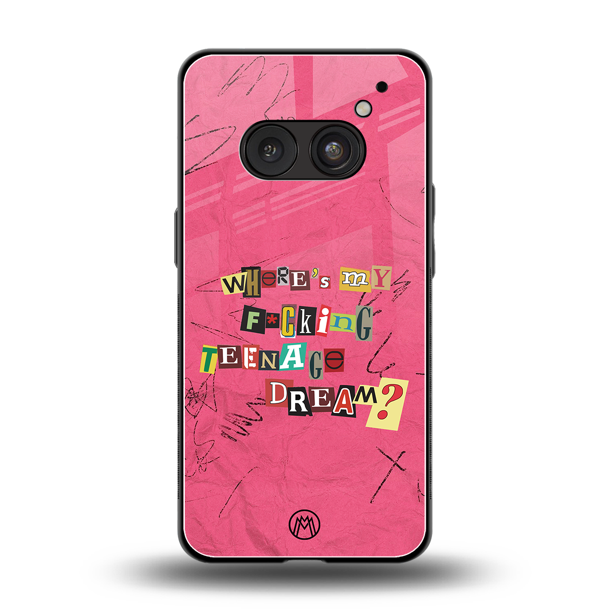 teenage dream back phone cover | glass case for nothing phone 2a