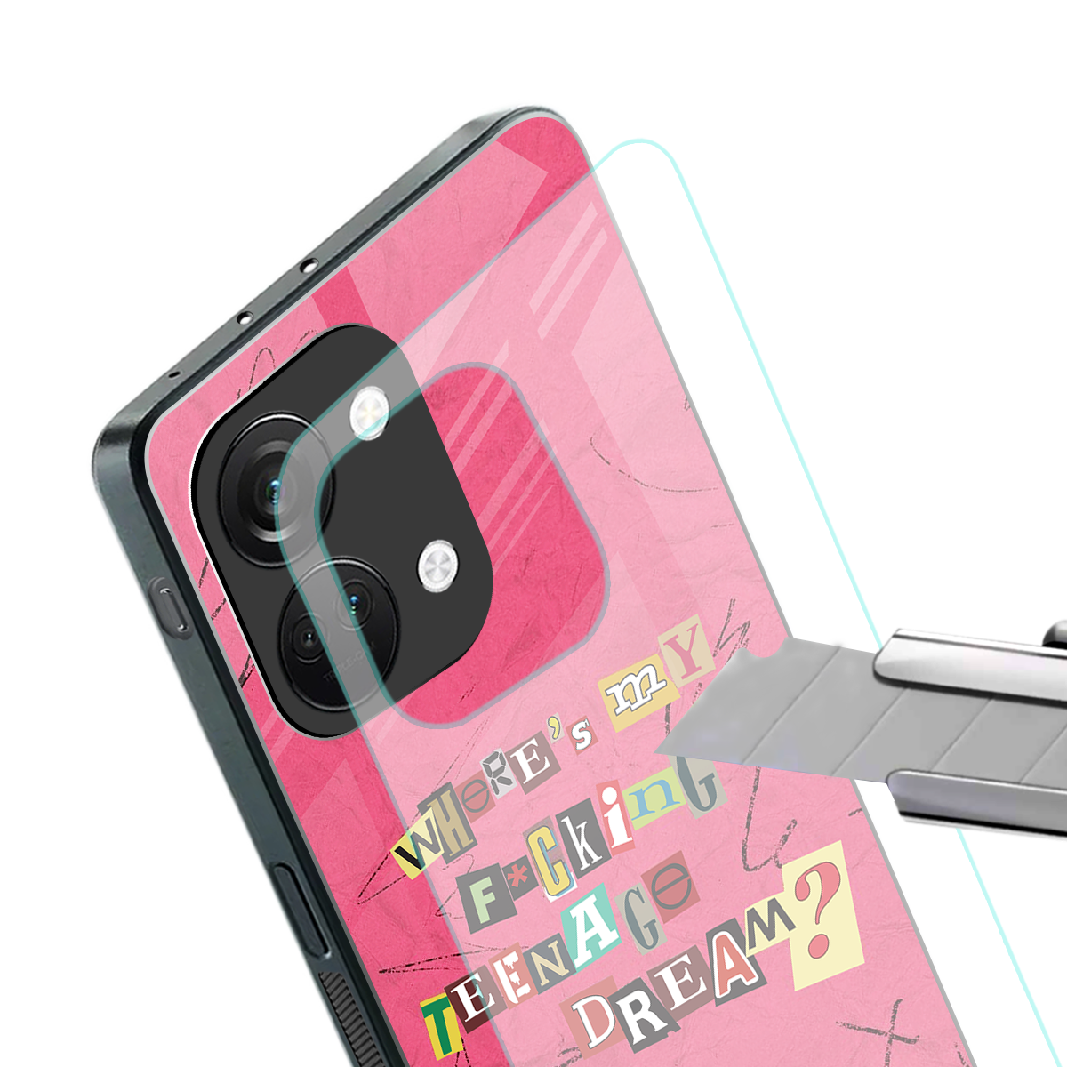 teenage dream back phone cover | glass case for oneplus nord 3