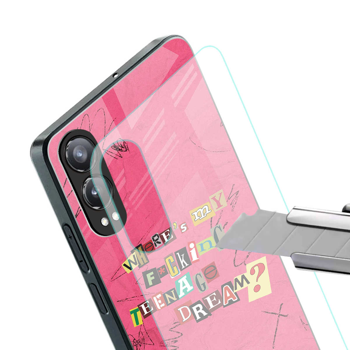 teenage dream back phone cover | glass case for oneplus nord ce 4 lite
