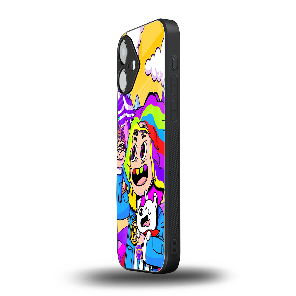 tekashi 6ix9ine back phone cover | glass case for iphone 16