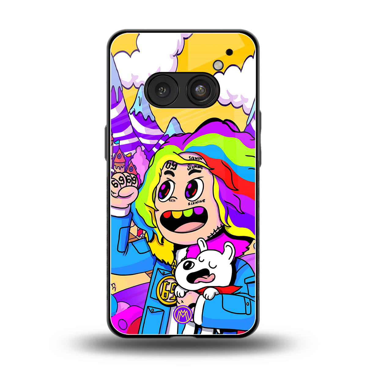 tekashi 6ix9ine back phone cover | glass case for nothing phone 2a