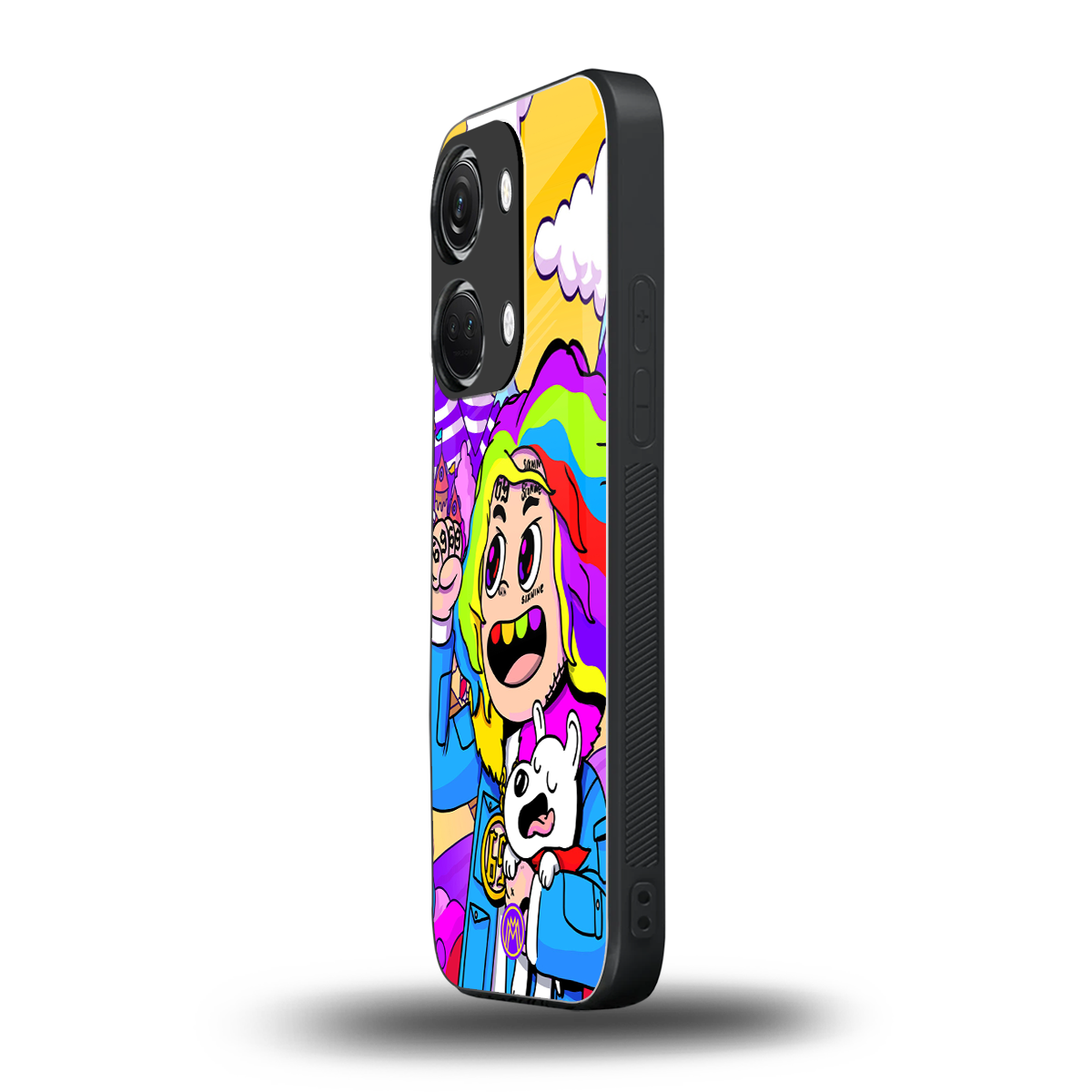 tekashi 6ix9ine back phone cover | glass case for oneplus nord 3