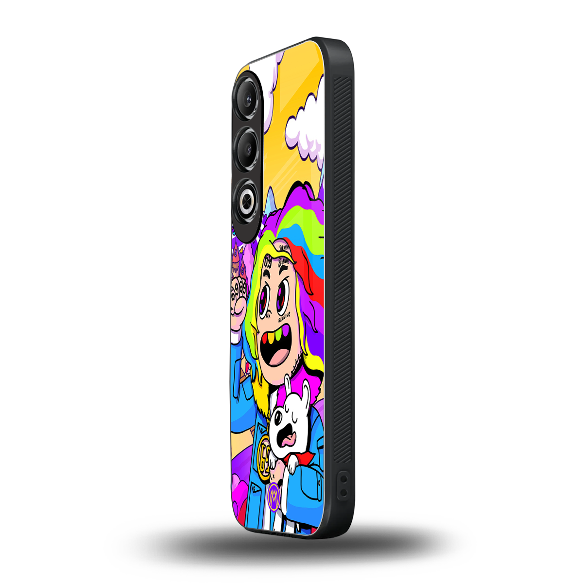 tekashi 6ix9ine back phone cover | glass case for oneplus nord ce 4