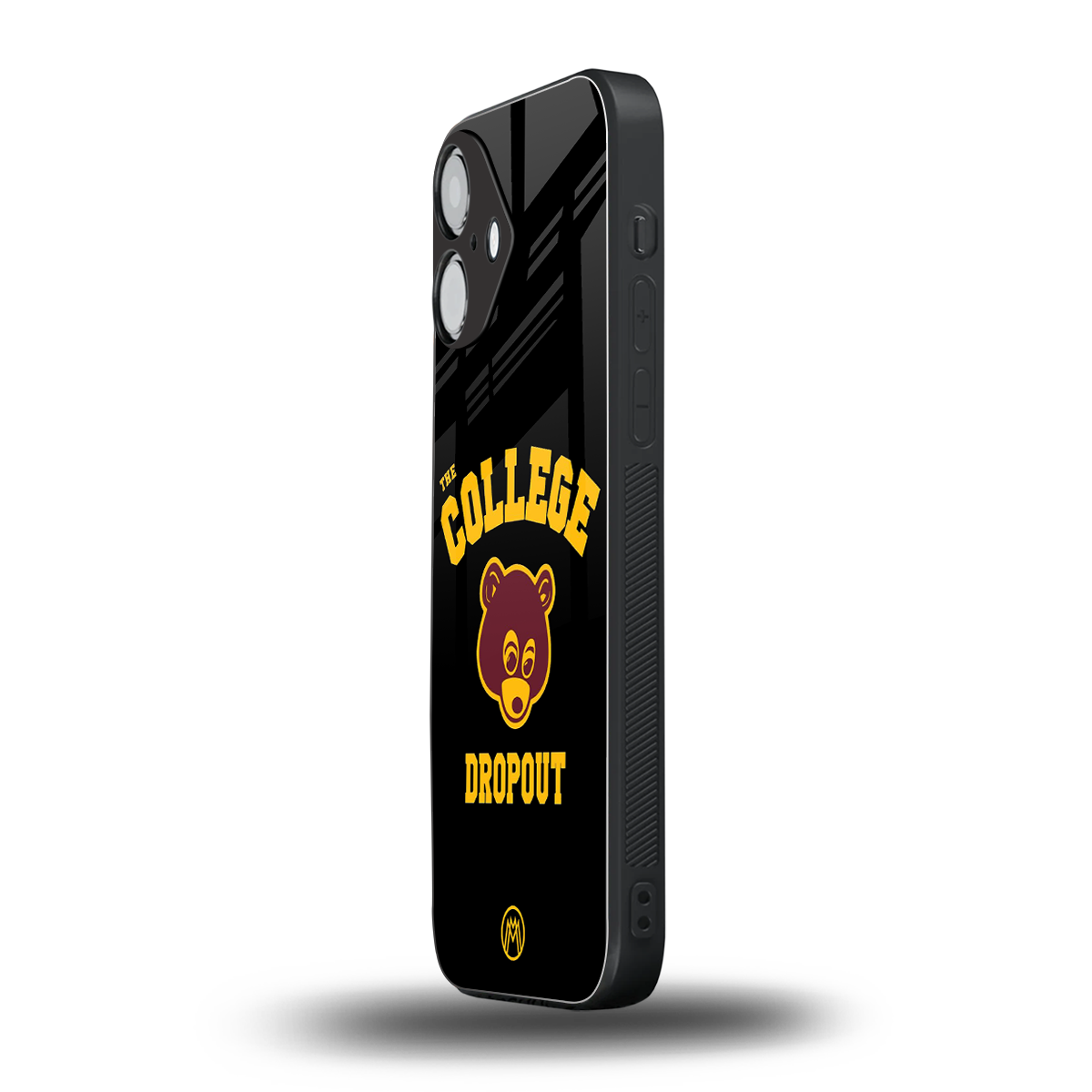 the college dropout back phone cover | glass case for iphone 16
