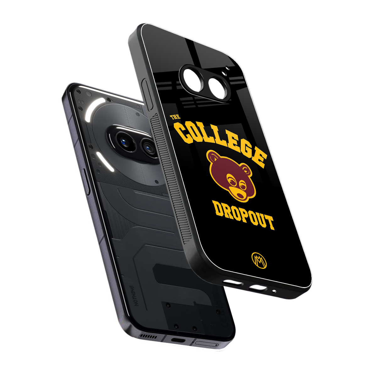 the college dropout back phone cover | glass case for nothing phone 2a
