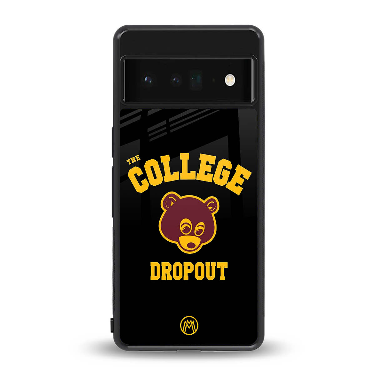 the college dropout back phone cover | glass case for google pixel 6 pro