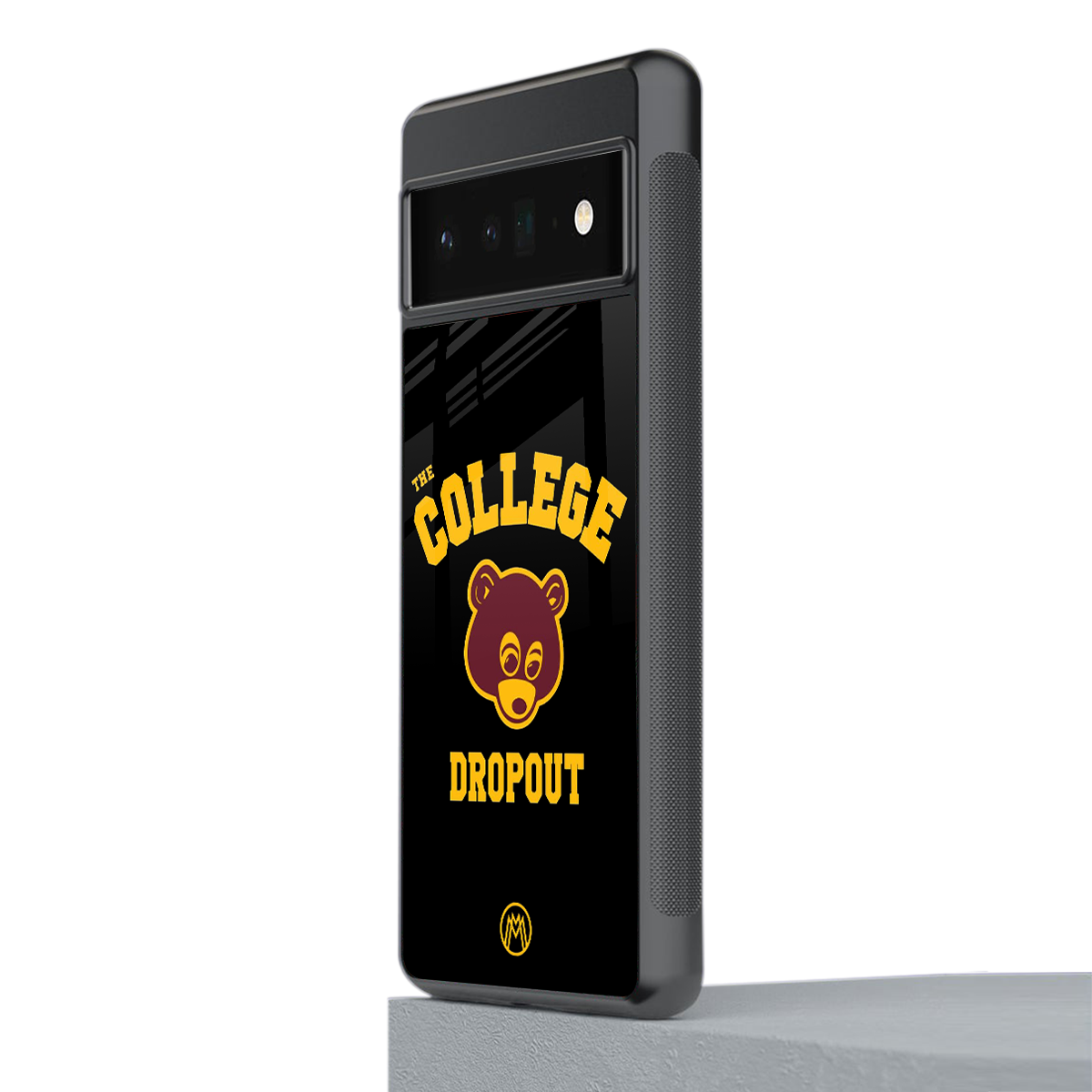 the college dropout back phone cover | glass case for google pixel 6 pro