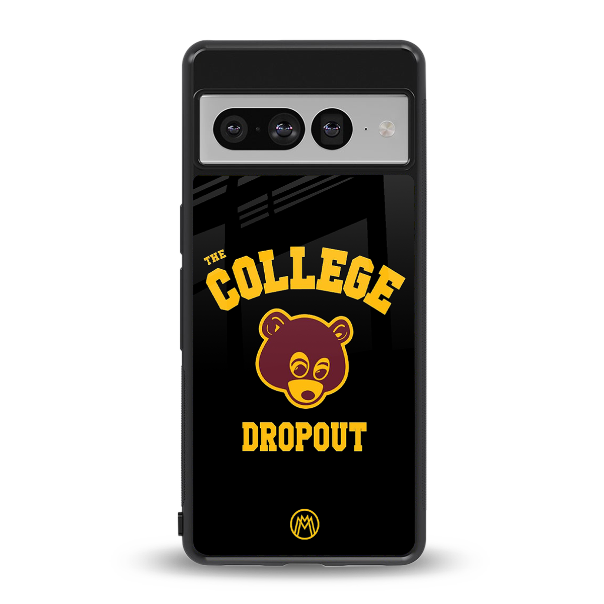 the college dropout back phone cover | glass case for google pixel 7 pro