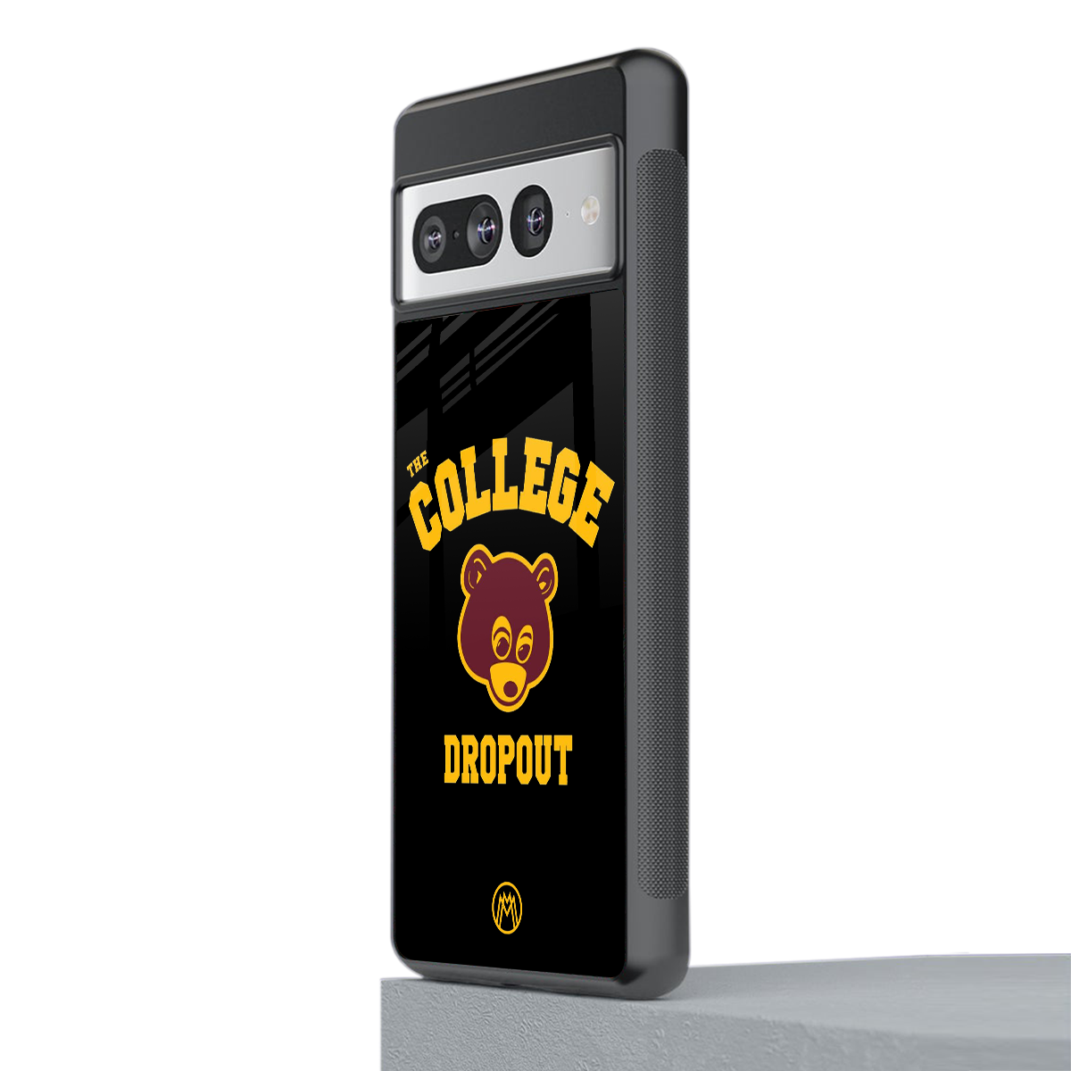 the college dropout back phone cover | glass case for google pixel 7 pro