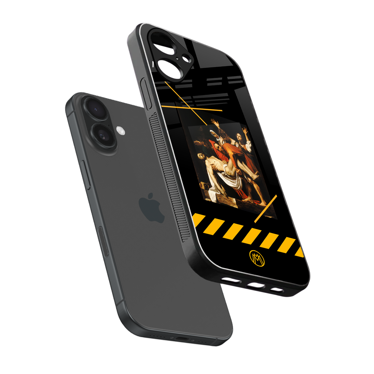 the entombment back phone cover | glass case for iphone 16