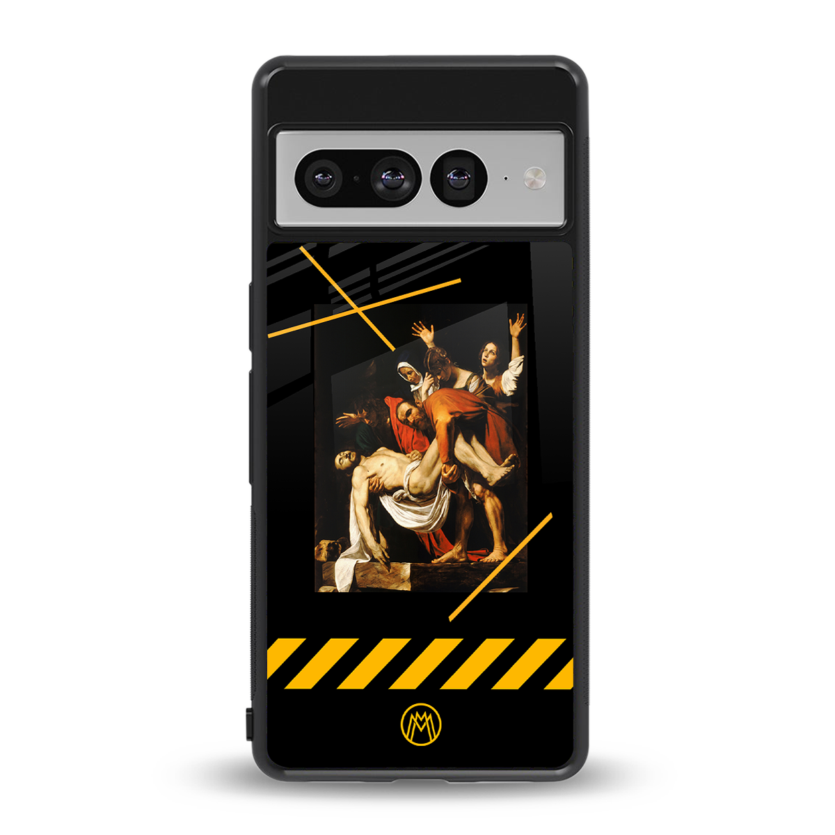 the entombment back phone cover | glass case for google pixel 7 pro