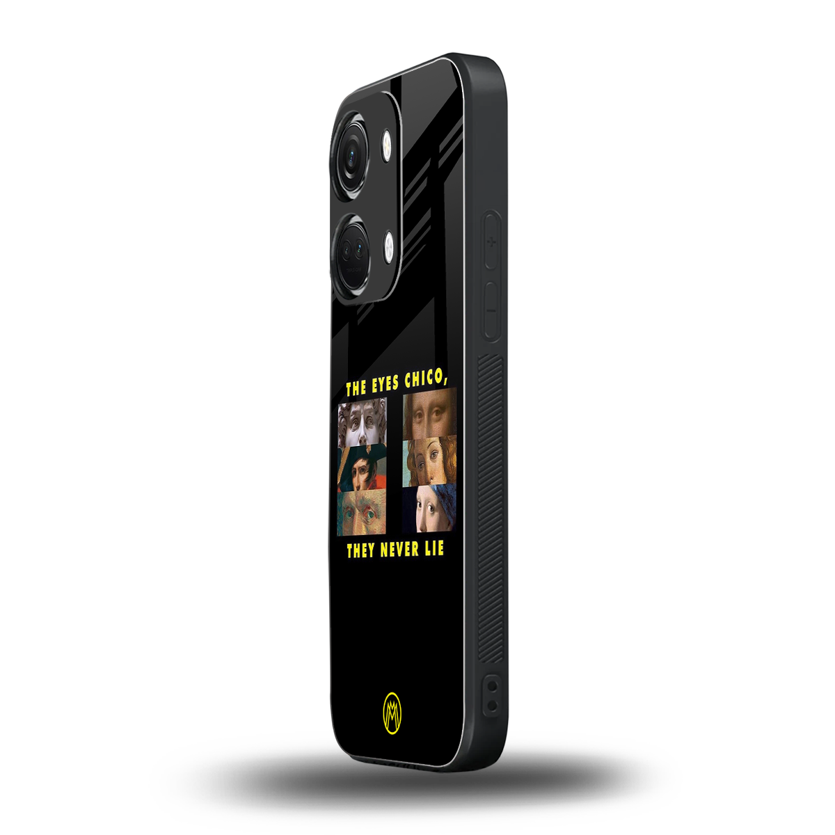 the eyes chico, they never lie movie quote back phone cover | glass case for oneplus nord 3