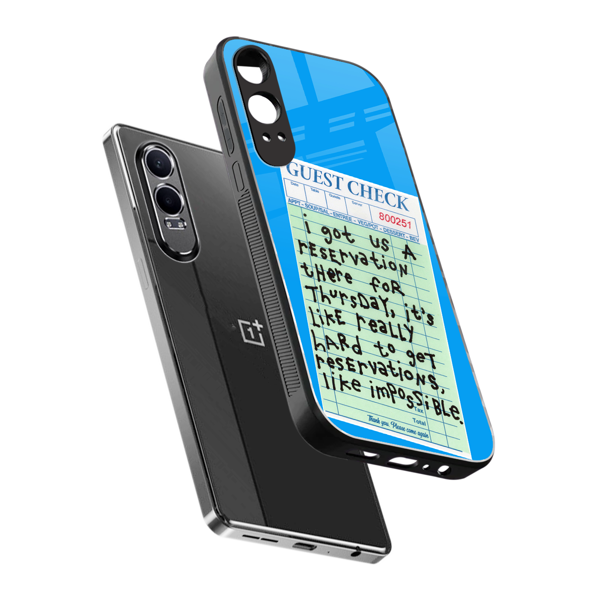 the reservation back phone cover | glass case for oneplus nord ce 4 lite