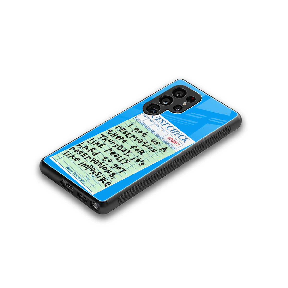 the reservation back phone cover | glass case for samsung galaxy s25 ultra