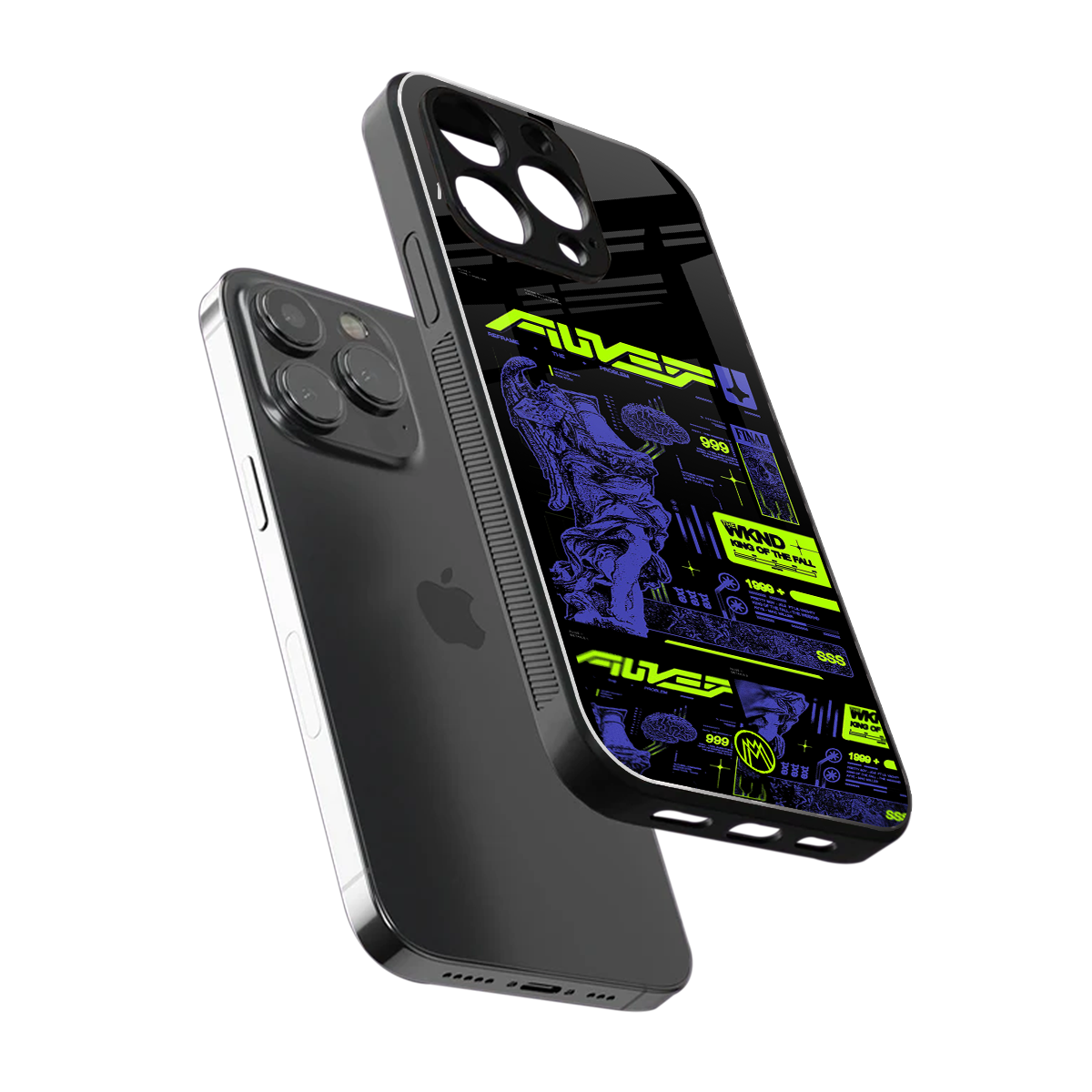 the weeknd back phone cover | glass case for iphone 16 pro max