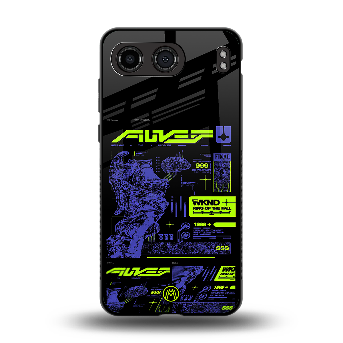 the weeknd back phone cover | glass case for oneplus nord 4