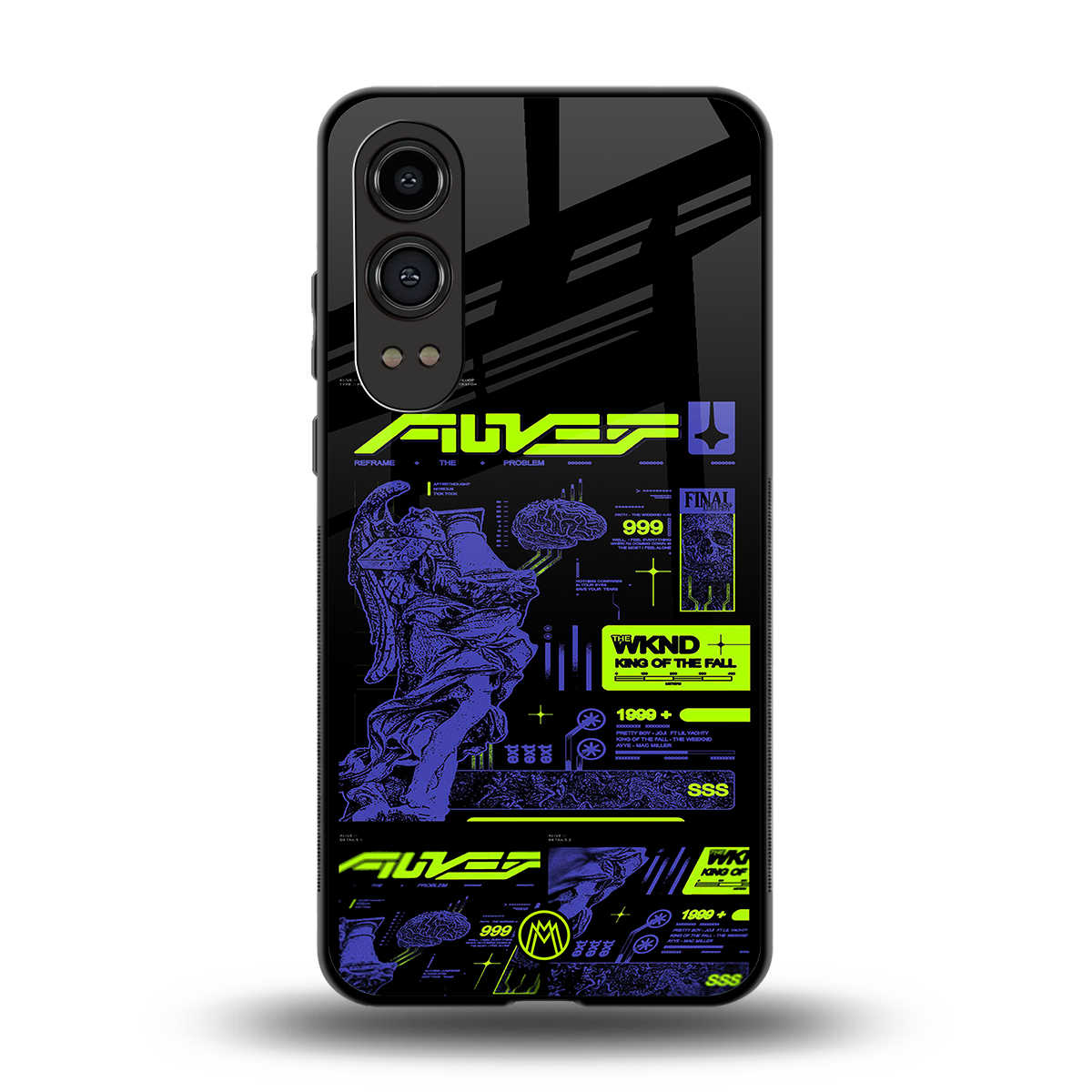 the weeknd back phone cover | glass case for oneplus nord ce 4 lite