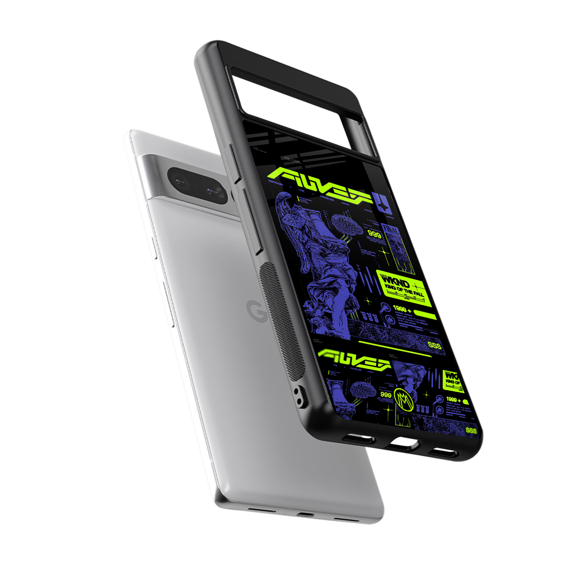 the weeknd back phone cover | glass case for google pixel 7 pro