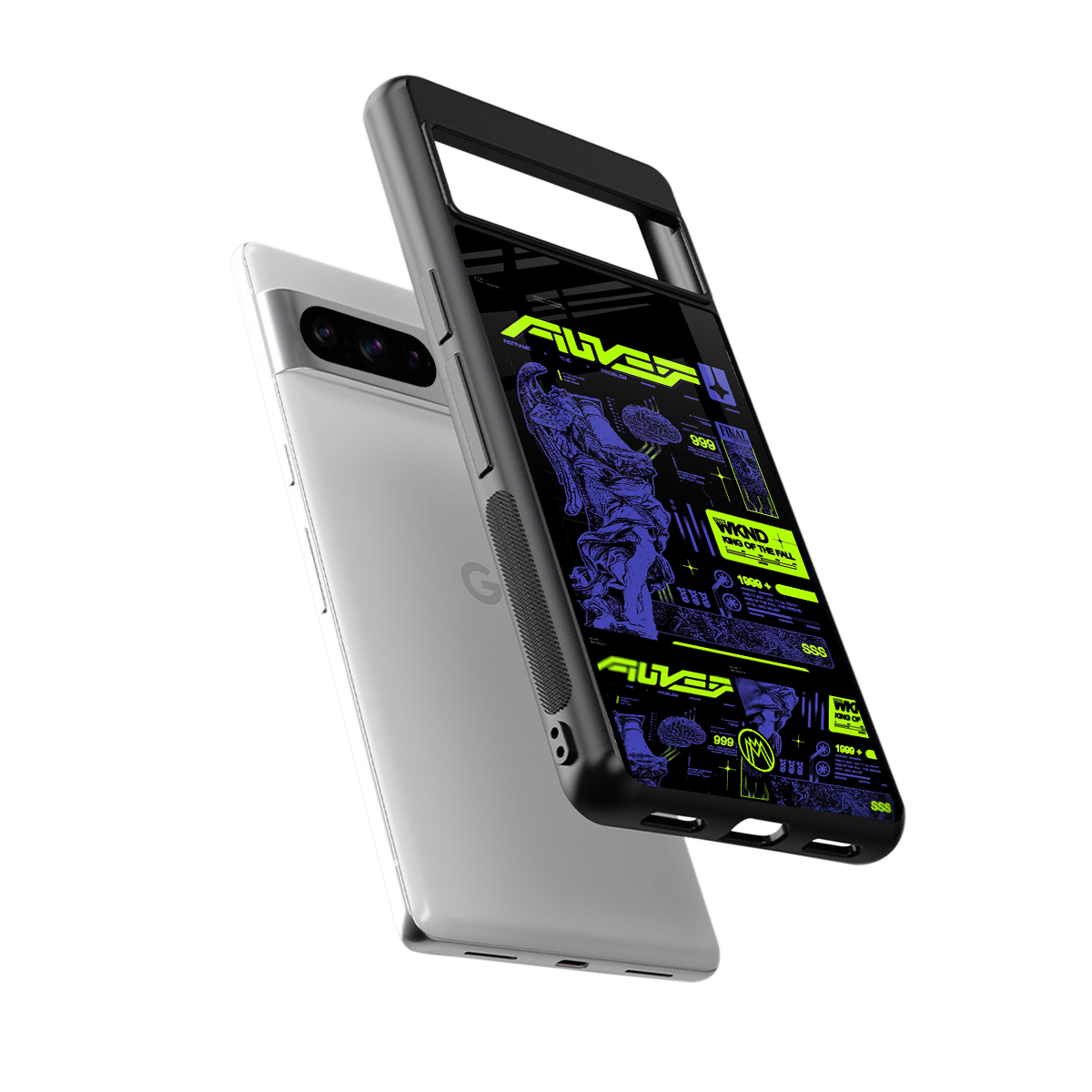 the weeknd back phone cover | glass case for google pixel 8 pro