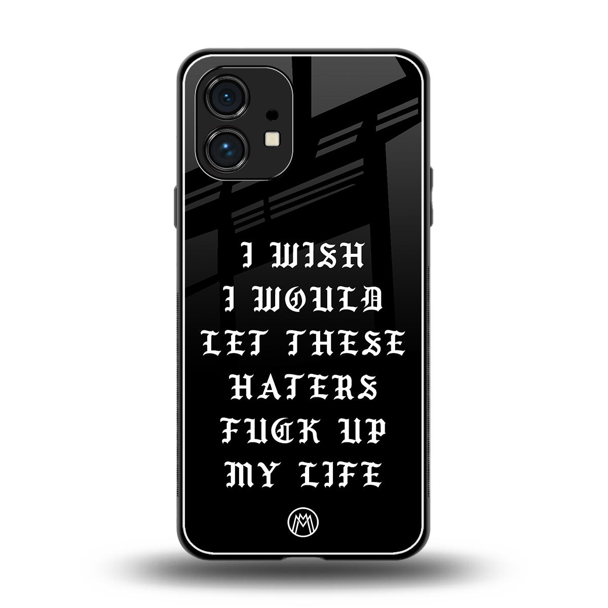 the wish back phone cover | glass case for nothing phone 1