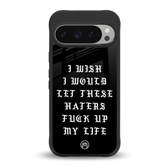 the wish back phone cover | glass case for google pixel 9 pro