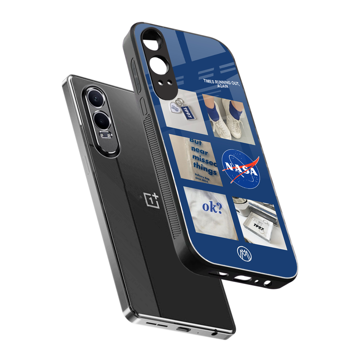 time is running out back phone cover | glass case for oneplus nord ce 4 lite
