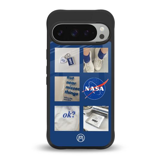 time is running out back phone cover | glass case for google pixel 9 pro