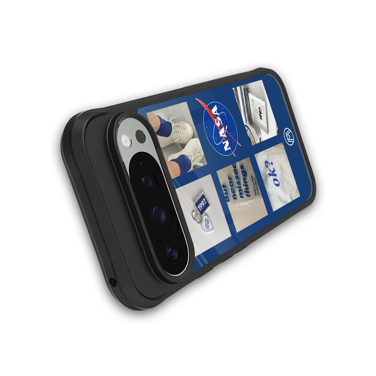 time is running out back phone cover | glass case for google pixel 9 pro