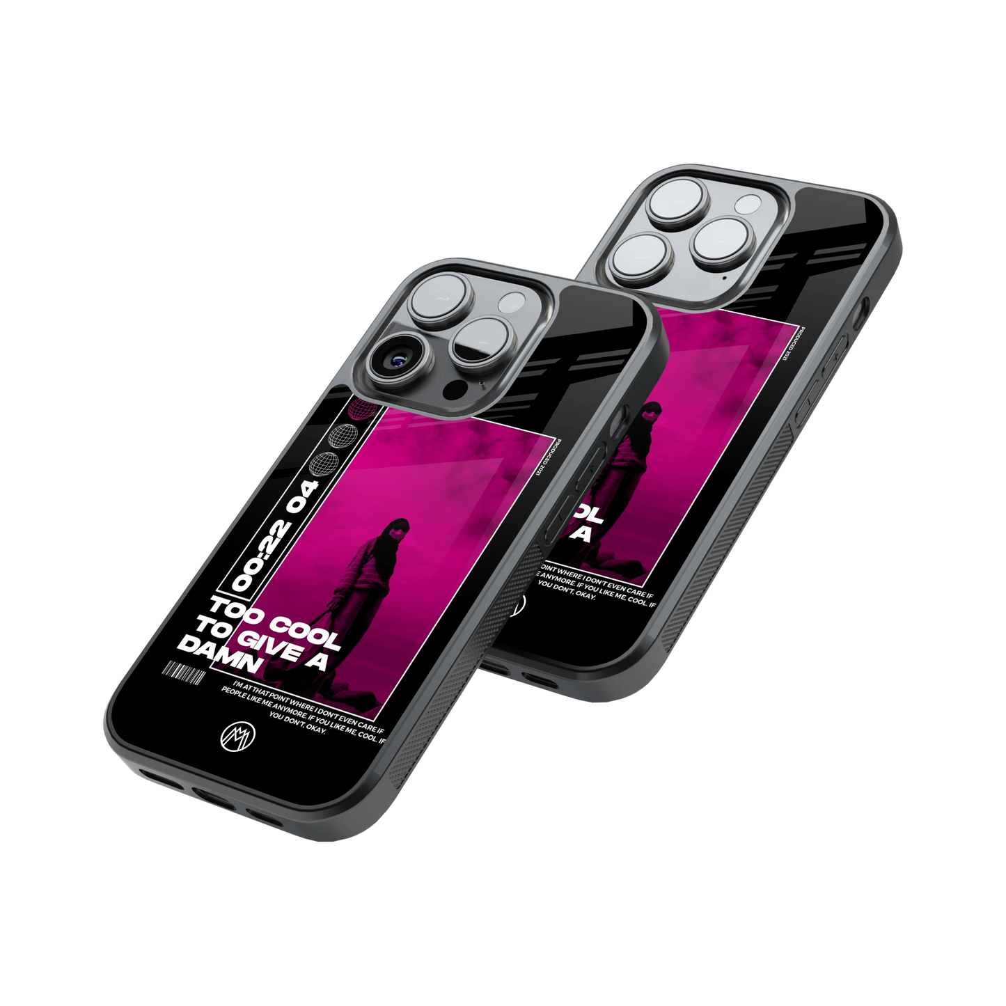 Protective Glass Back Phone Case Compatible with iPhone, Samsung, OnePlus, Pixel & More