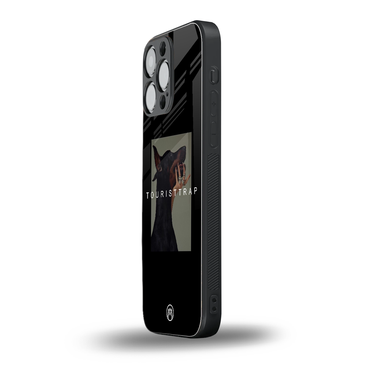 tourist trap back phone cover | glass case for iphone 14 pro max