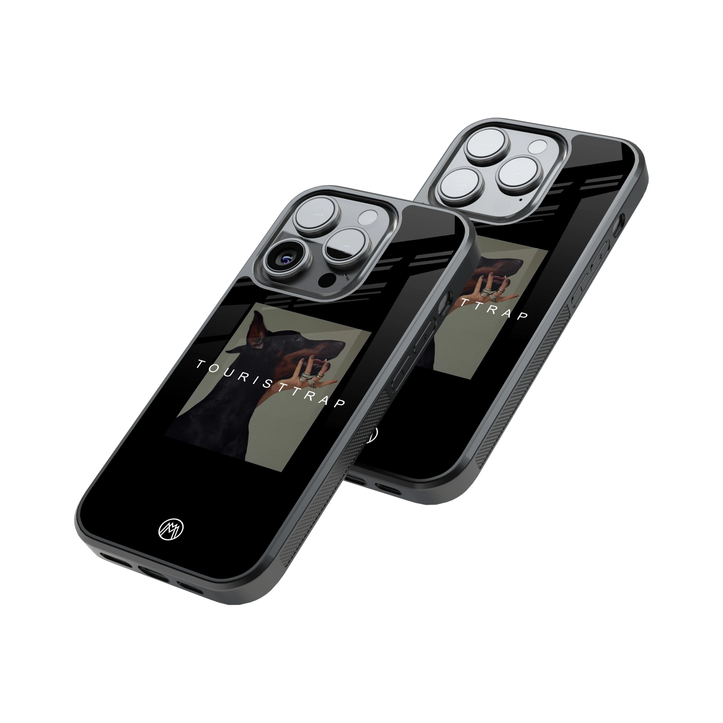 Protective Glass Back Phone Case Compatible with iPhone, Samsung, OnePlus, Pixel & More