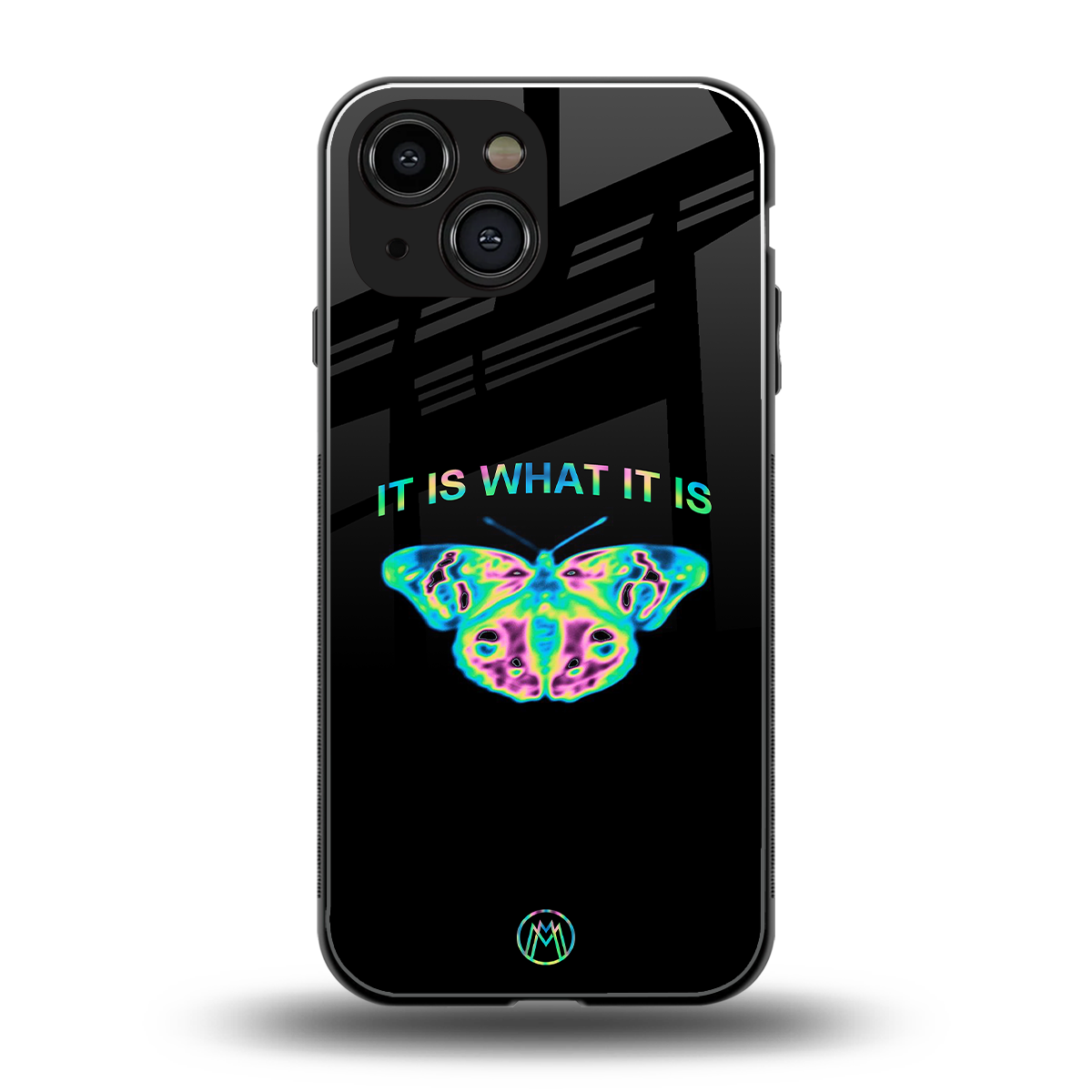 tranquil back phone cover | glass case for iphone 13 mini
