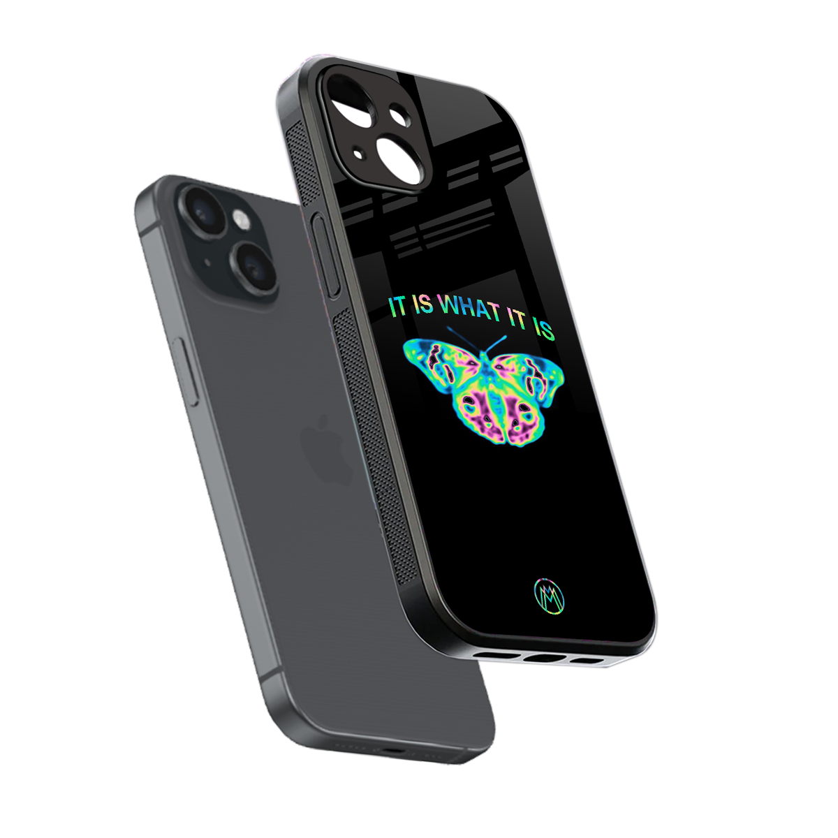 tranquil back phone cover | glass case for iphone 13 mini
