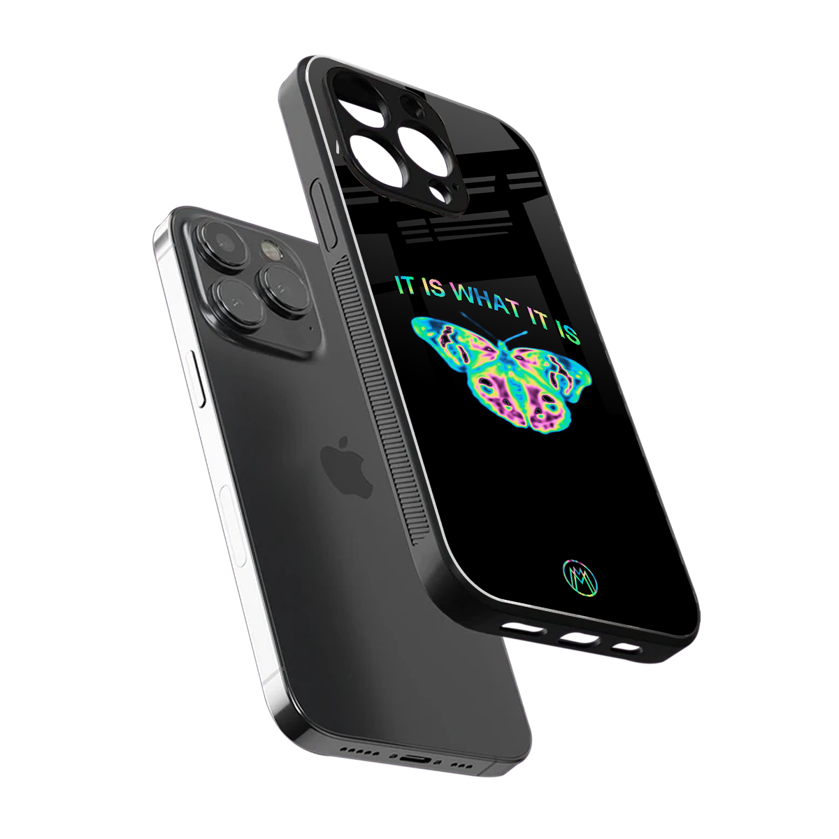 tranquil back phone cover | glass case for iphone 14 pro max