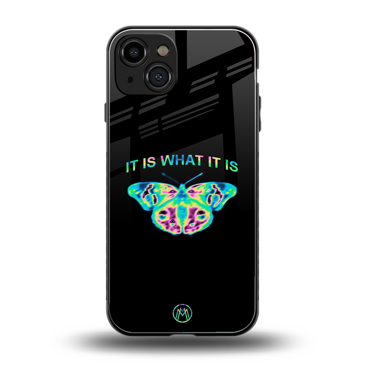 tranquil back phone cover | glass case for iphone 15