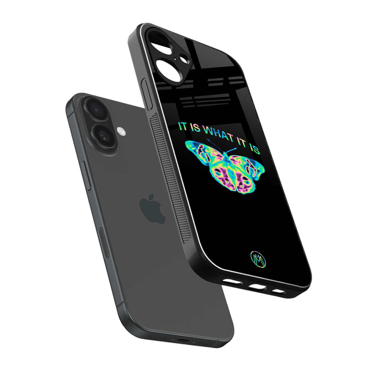 tranquil back phone cover | glass case for iphone 16 plus