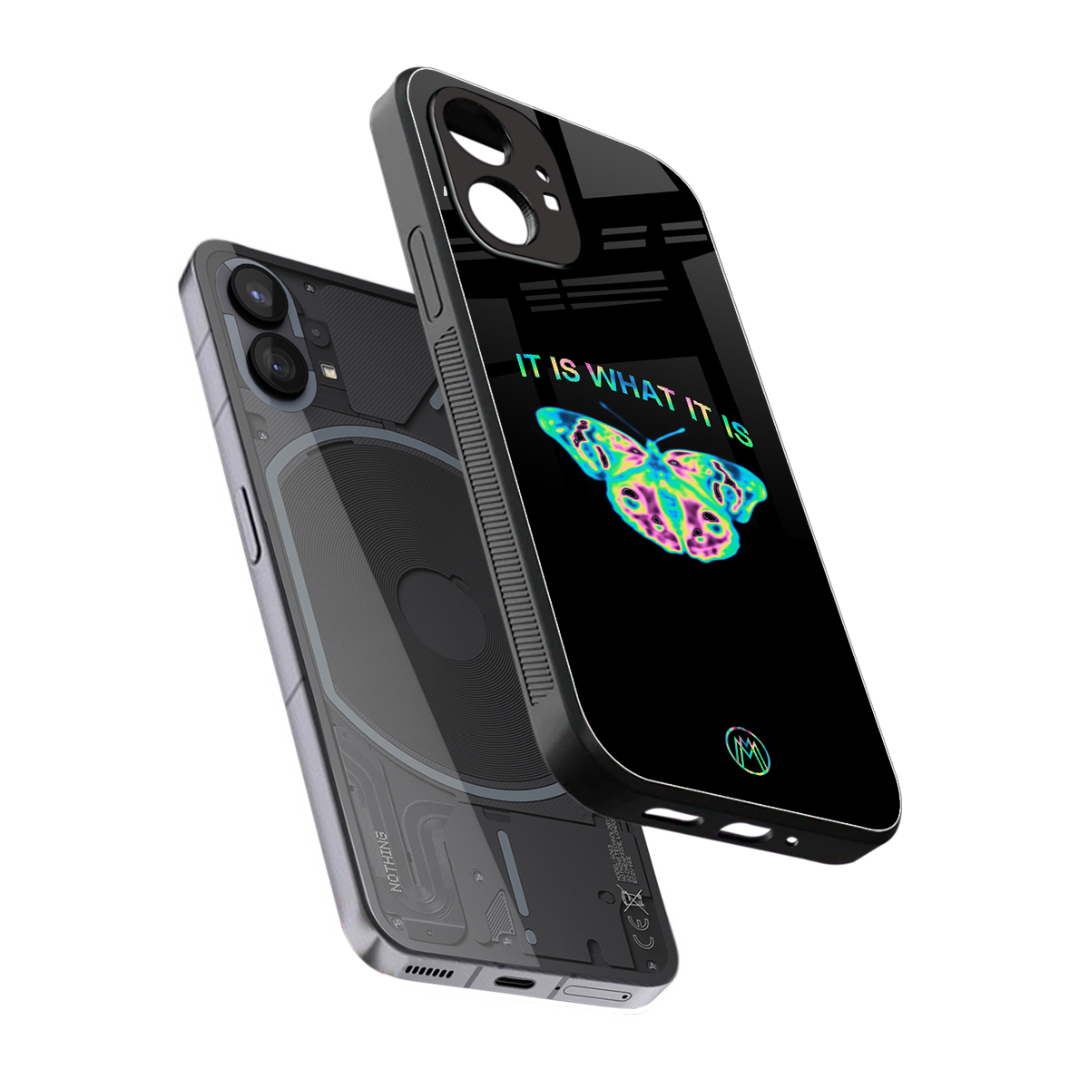 tranquil back phone cover | glass case for nothing phone 1