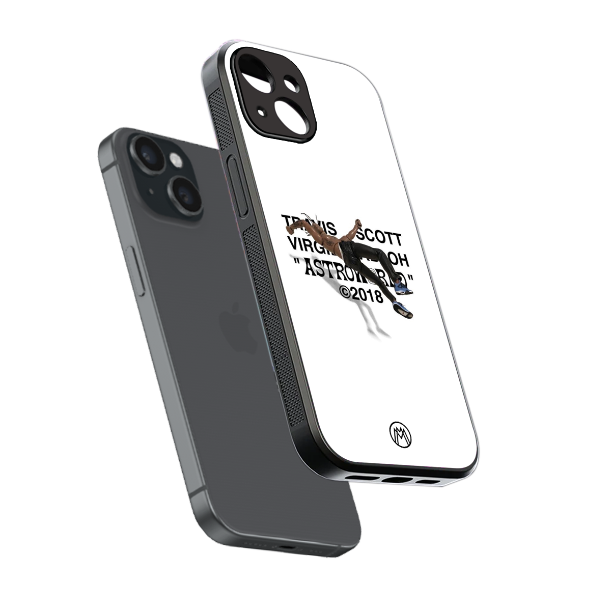 travis scott back phone cover | glass case for iphone 13 mini