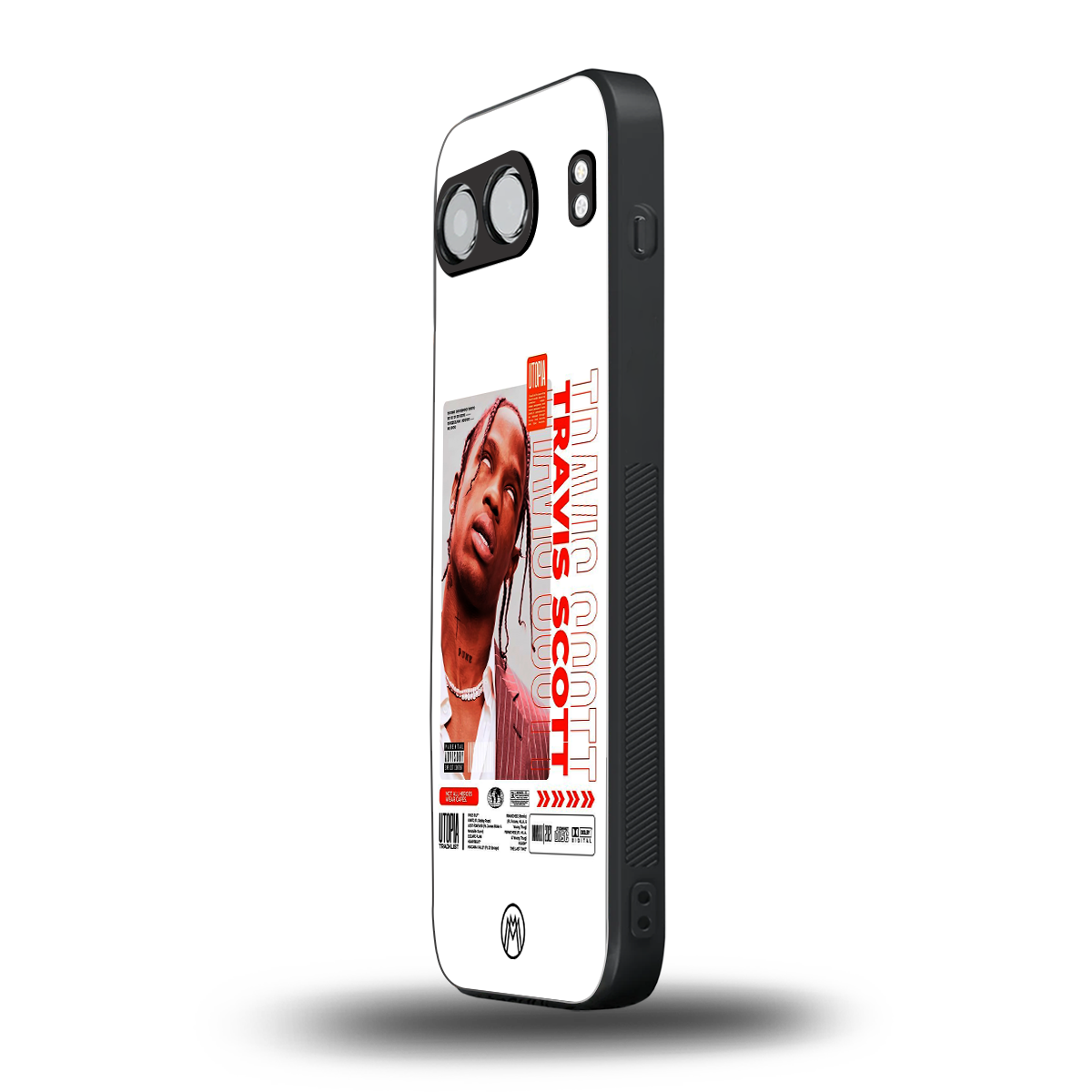 travis scott utopia back phone cover | glass case for oneplus nord 4