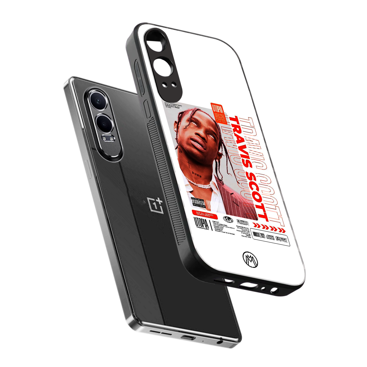 travis scott utopia back phone cover | glass case for oneplus nord ce 4 lite