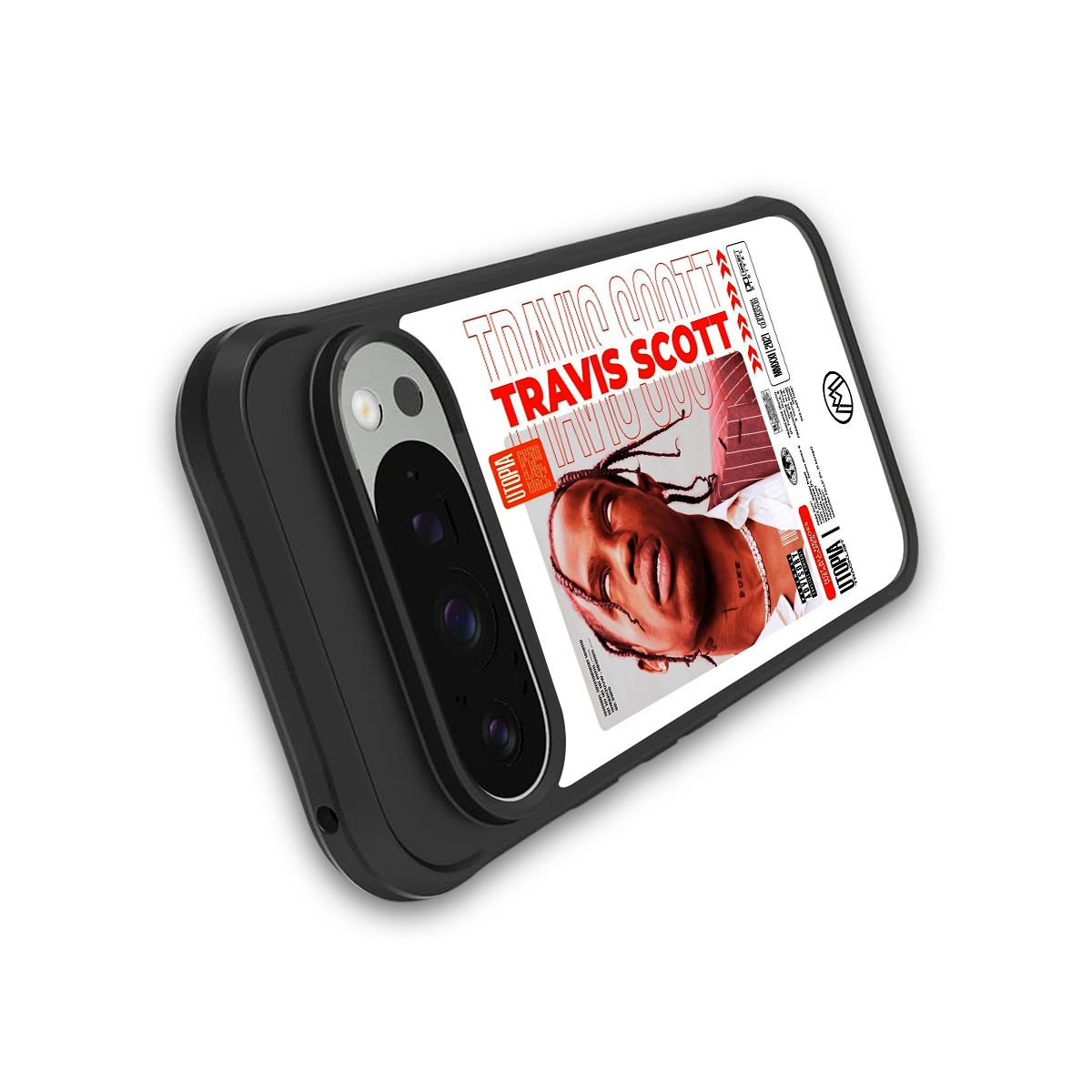 travis scott utopia back phone cover | glass case for google pixel 9 pro