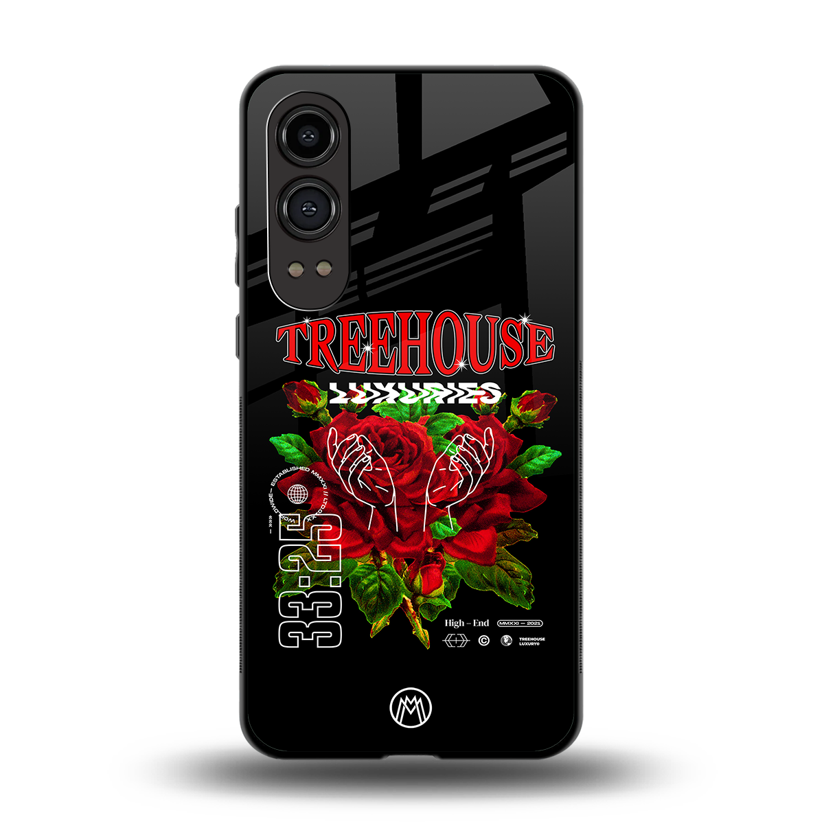 treehouse back phone cover | glass case for oneplus nord ce 4 lite