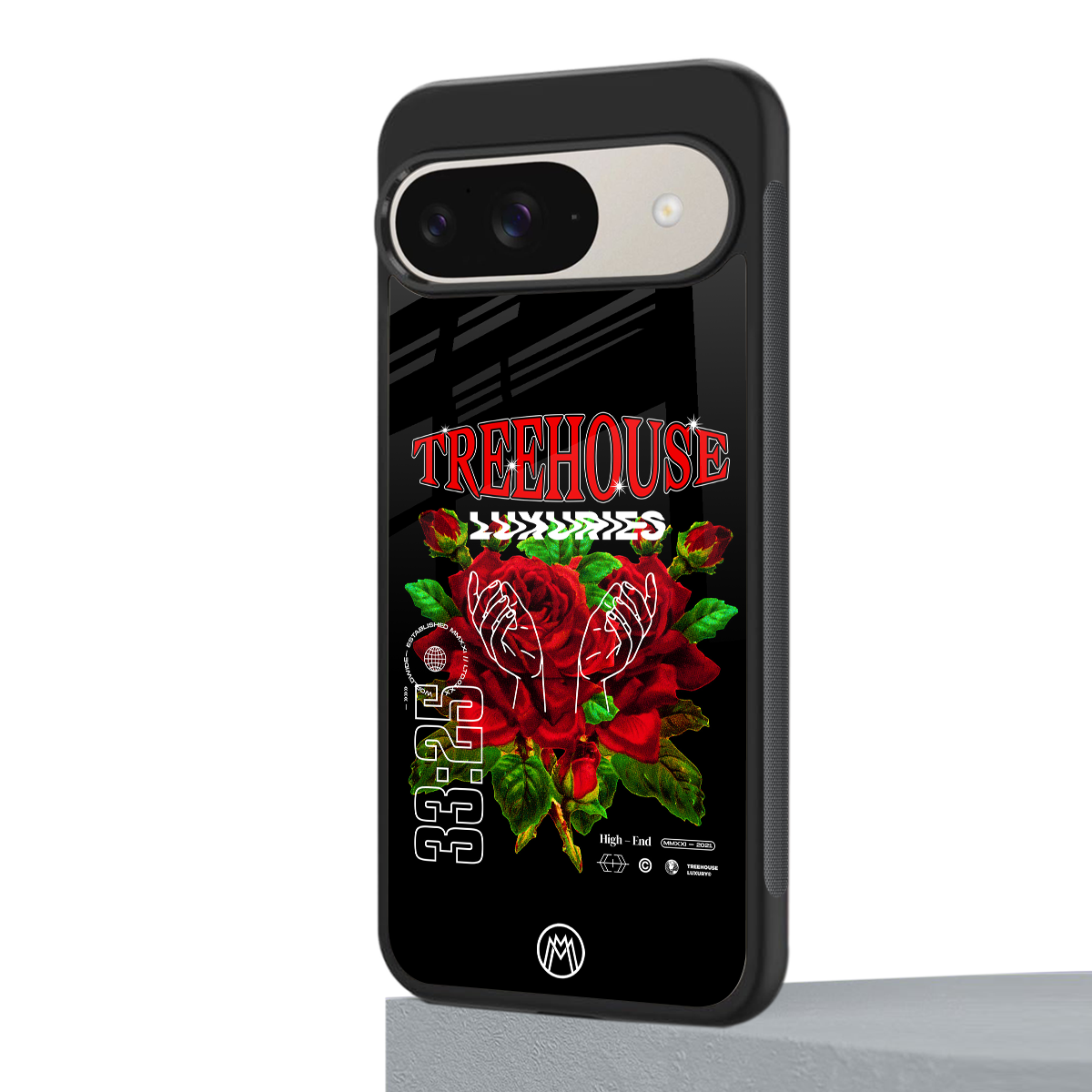treehouse back phone cover | glass case for google pixel 9