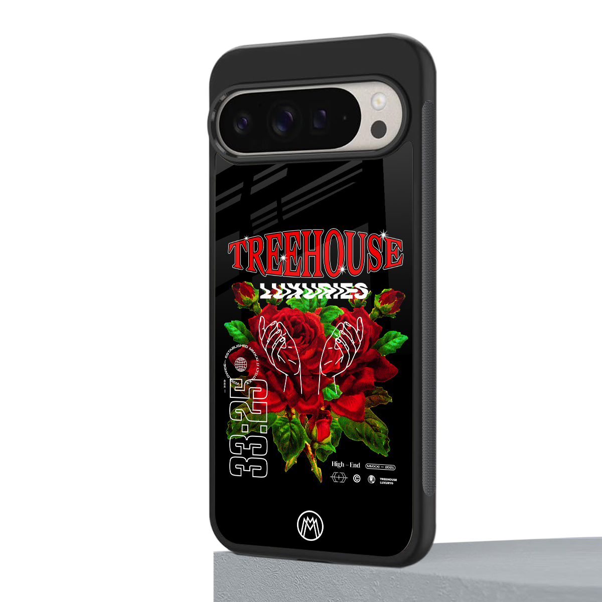treehouse back phone cover | glass case for google pixel 9 pro xl