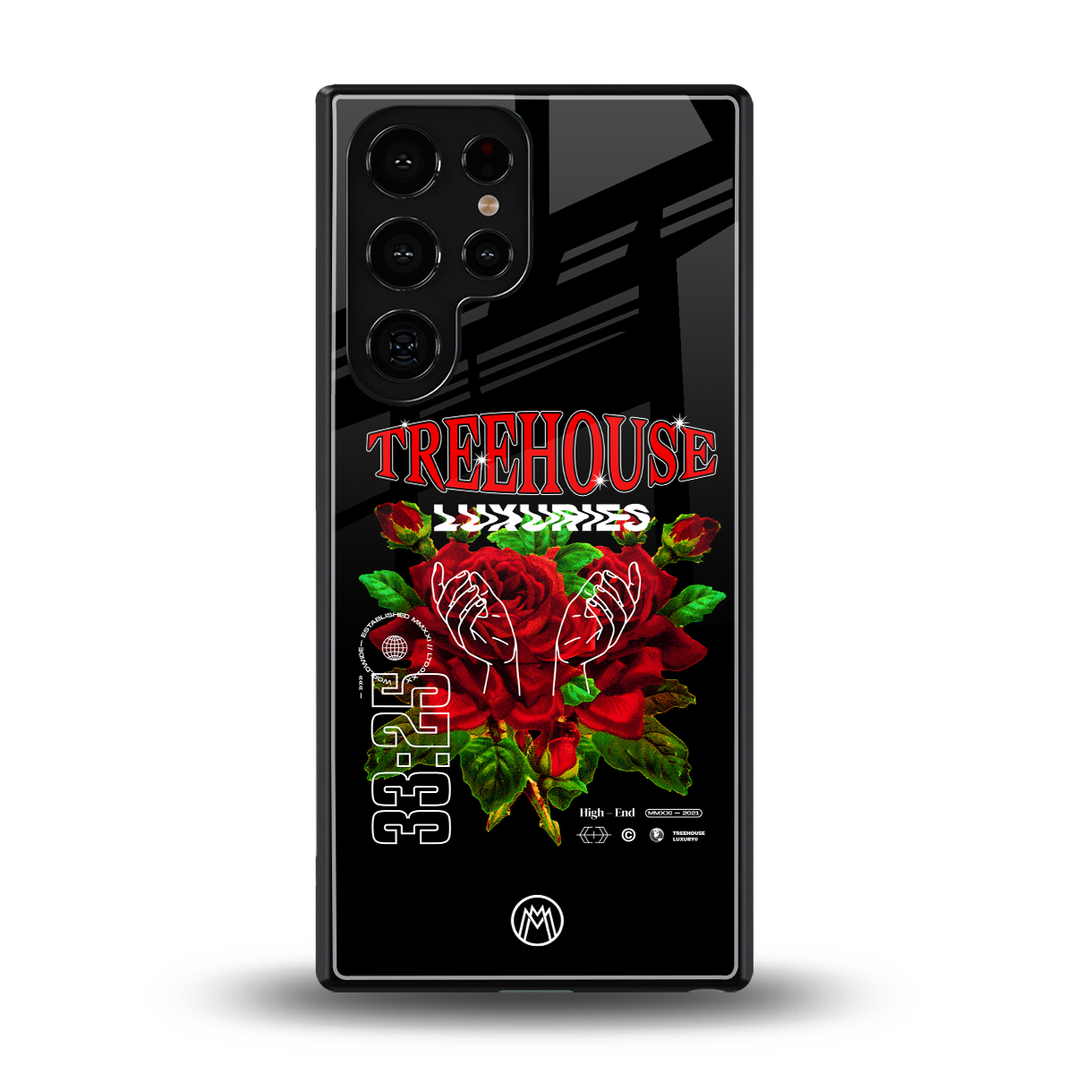 treehouse back phone cover | glass case for samsung galaxy s25 ultra