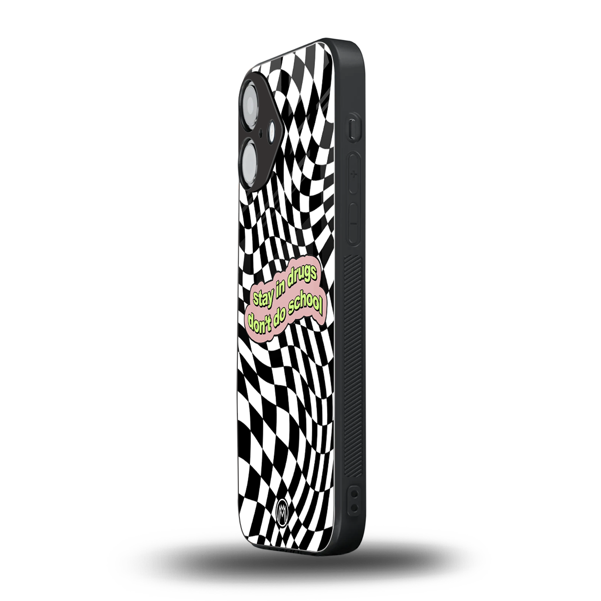 trippy high life back phone cover | glass case for iphone 16