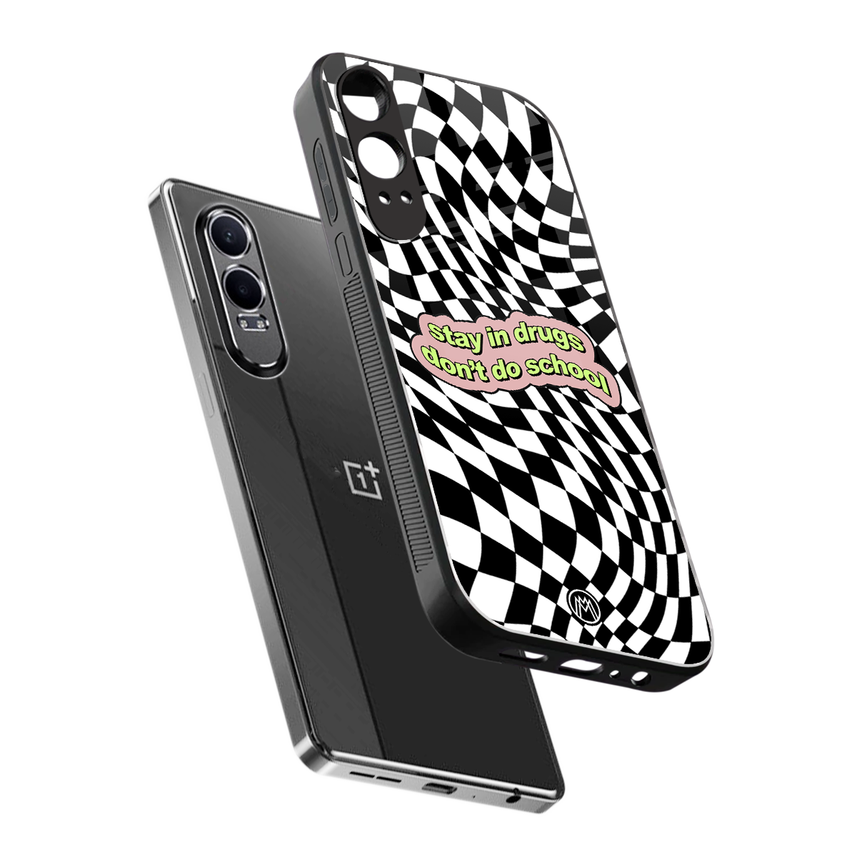 trippy high life back phone cover | glass case for oneplus nord ce 4 lite