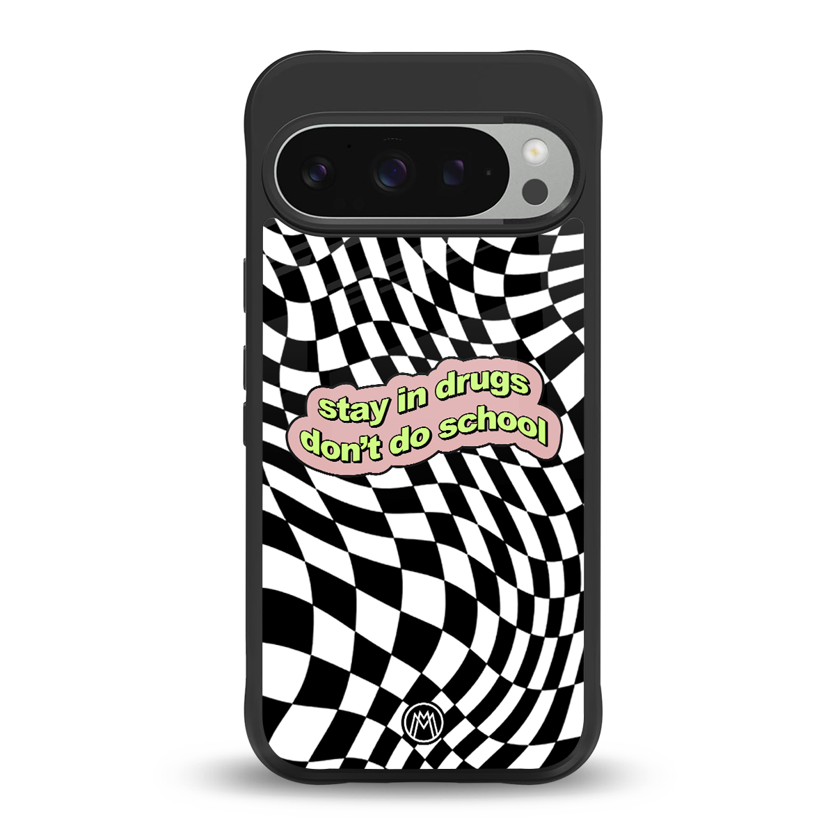 trippy high life back phone cover | glass case for google pixel 9 pro