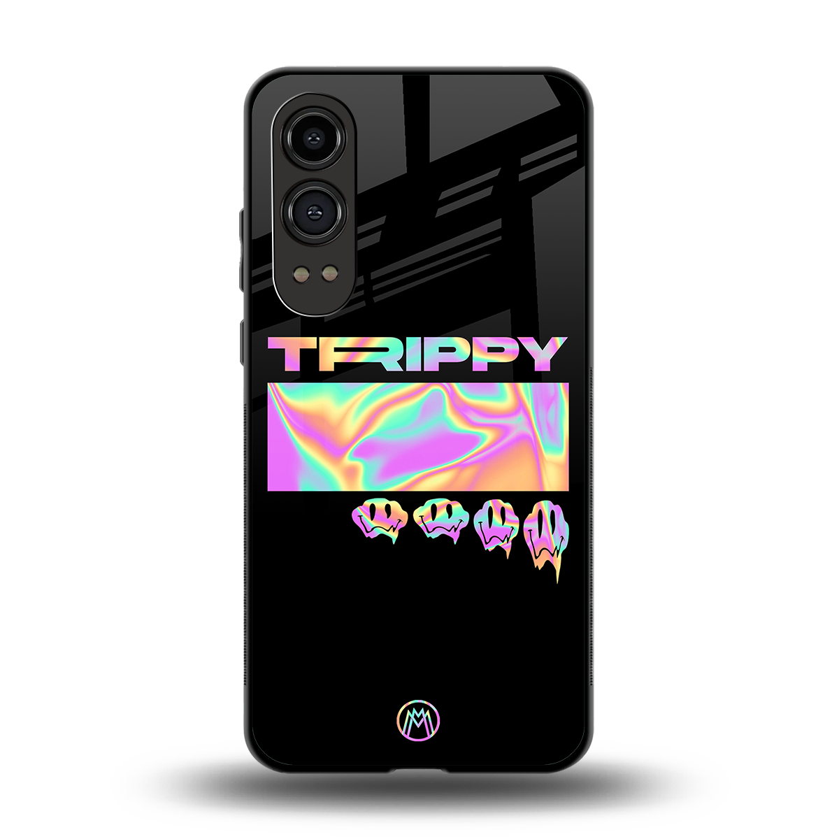 trippy trippy back phone cover | glass case for oneplus nord ce 4 lite